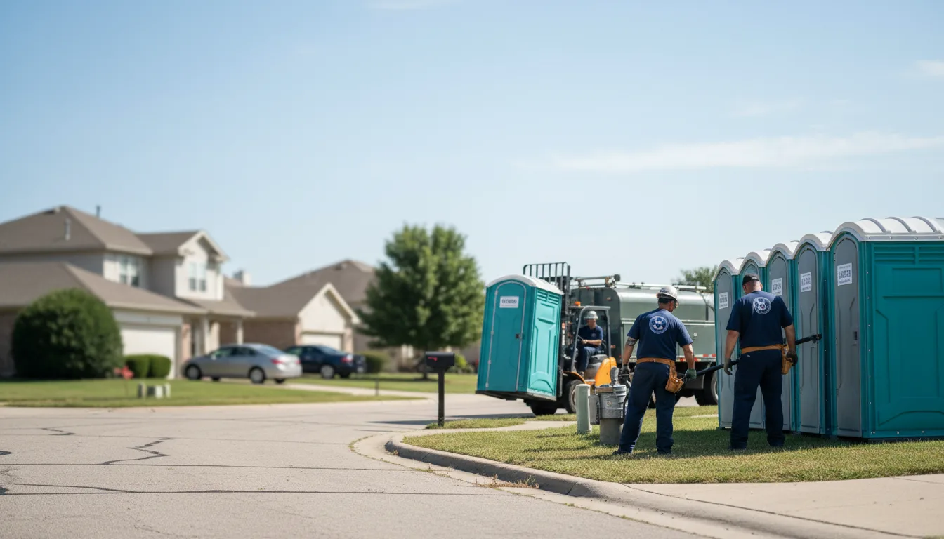 Porta Potty Rental in New Berlin, IL near me